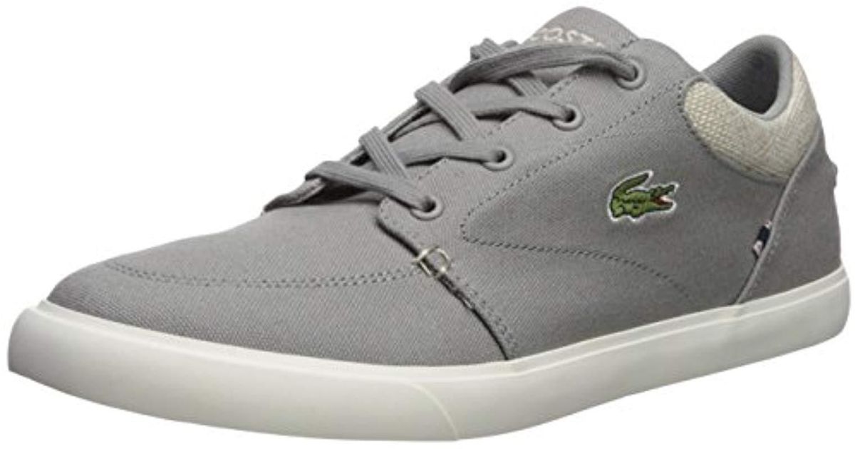 Lacoste Bayliss Sneaker in Grey/Natural (Gray) for Men - Lyst