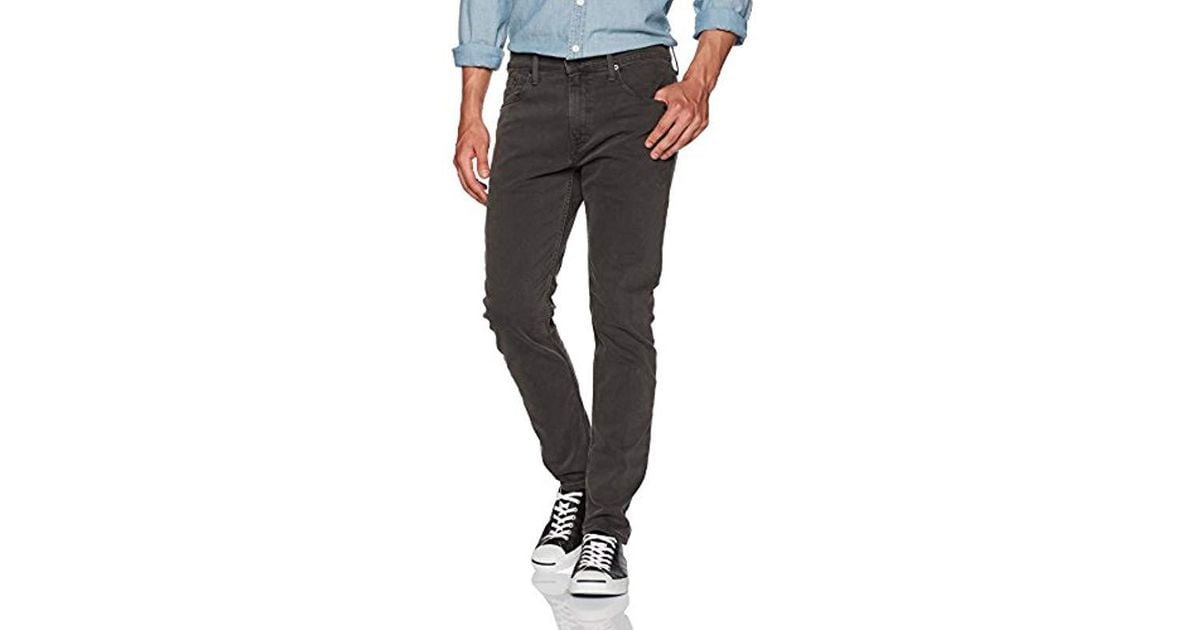 Levi's 512 Slim Taper Fit Jeans, Noise Addict - Stretch, 29 30 for Men |  Lyst