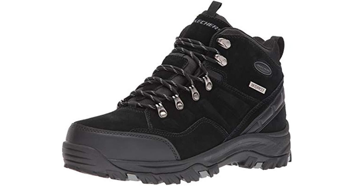men's skechers relaxed fit relment pelmo hiking boot