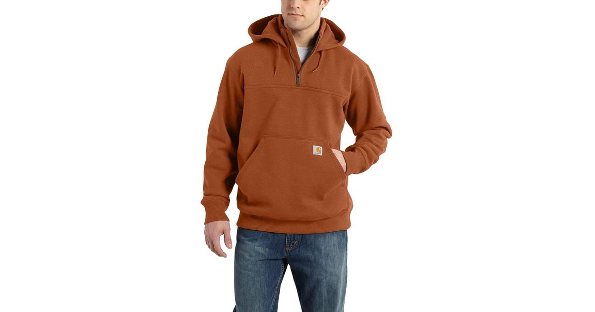 Carhartt Cotton Rain Defender Loose Fit Heavyweight Quarterzip