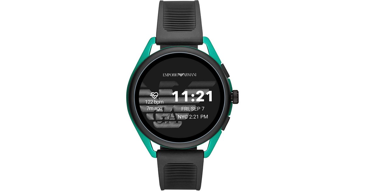 armani watch touch screen