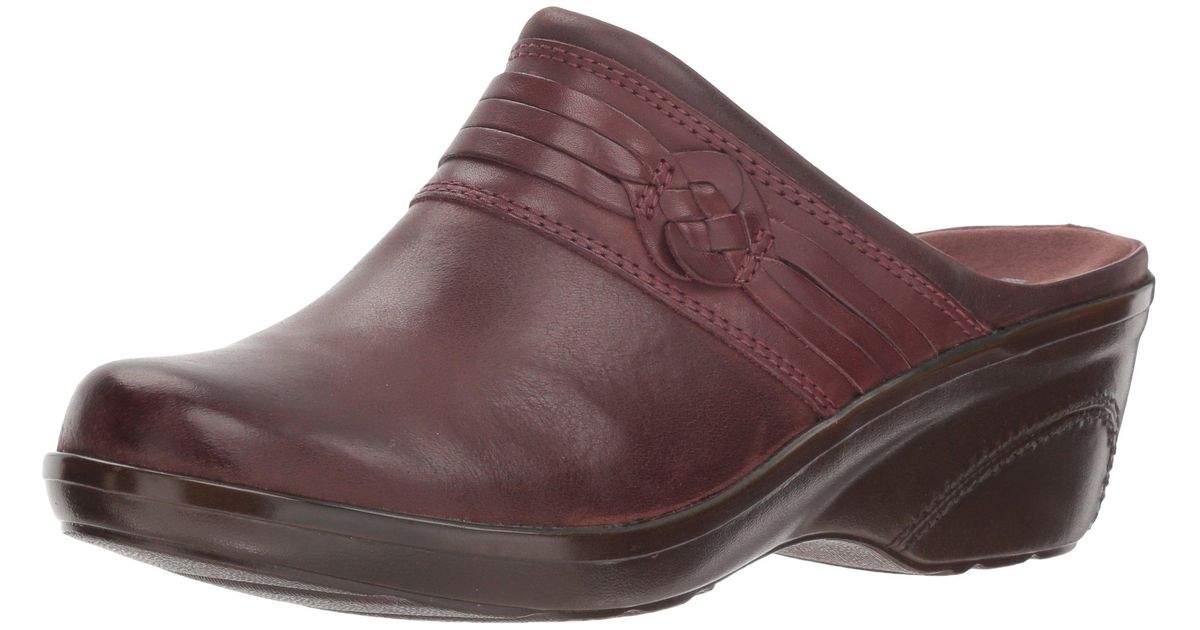 Clarks Leather Marion Jess Clog - Lyst