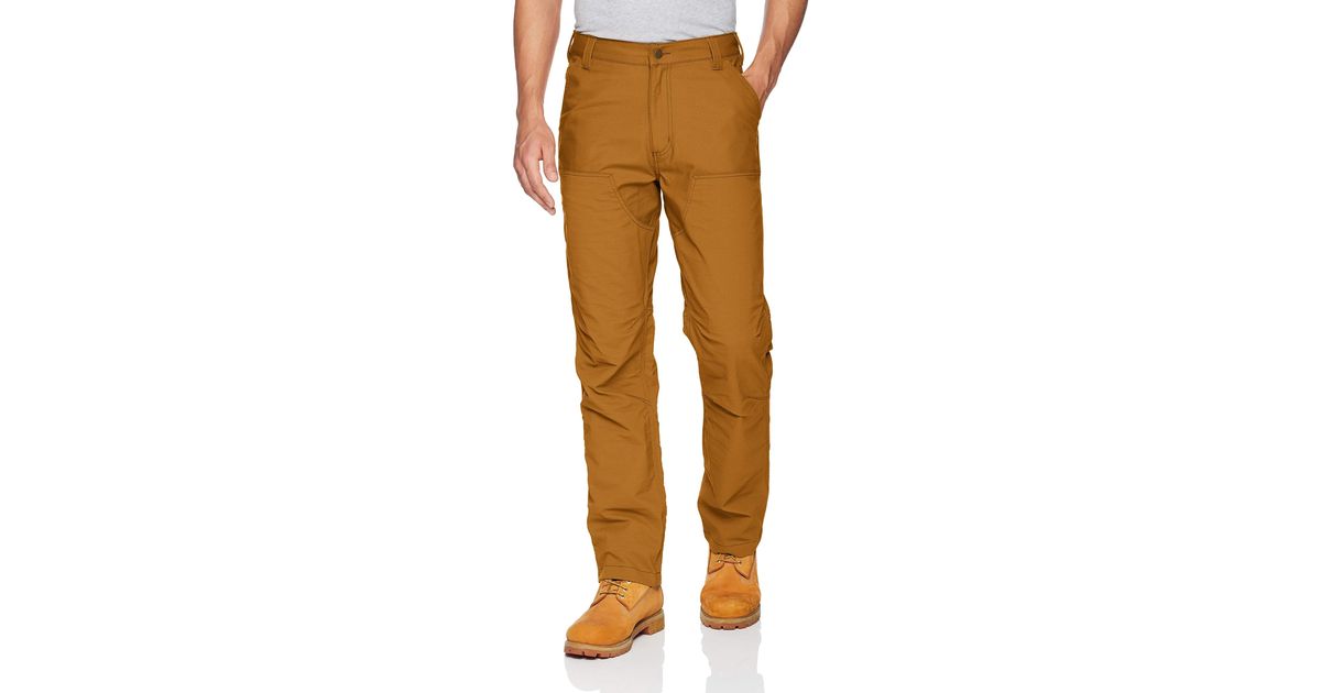 Carhartt Cotton Rugged Flex Upland Field Pant in Brown for Men - Lyst