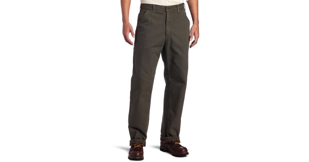 Carhartt Washed Duck Dungaree Flannel 