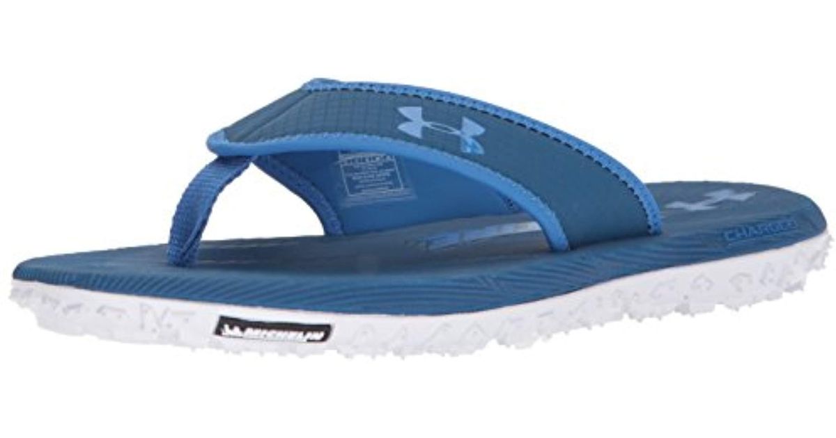 Under Armour Synthetic Fat Tire Flipflop, Mediterranean (400)/moroccan