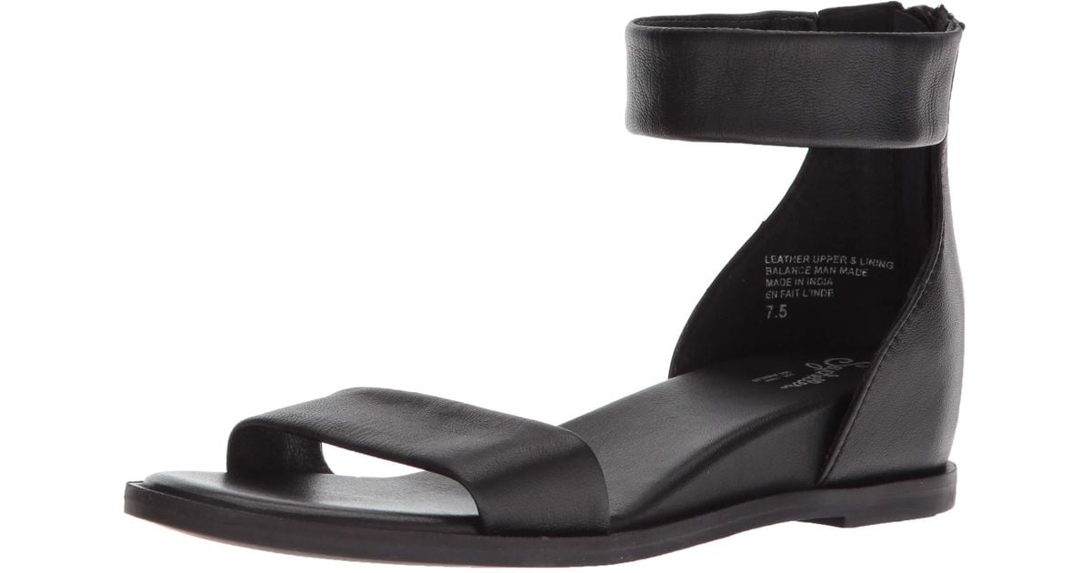 Seychelles Lofty Wedge Sandal in Black Lyst
