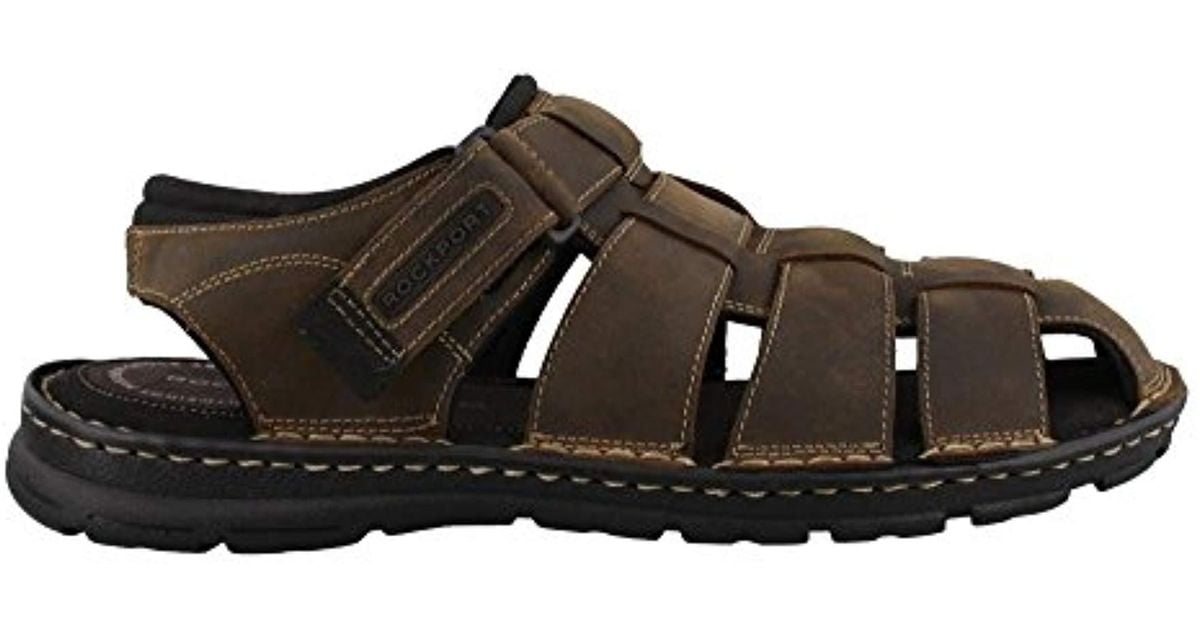 rockport men's darwyn xband slide sandal