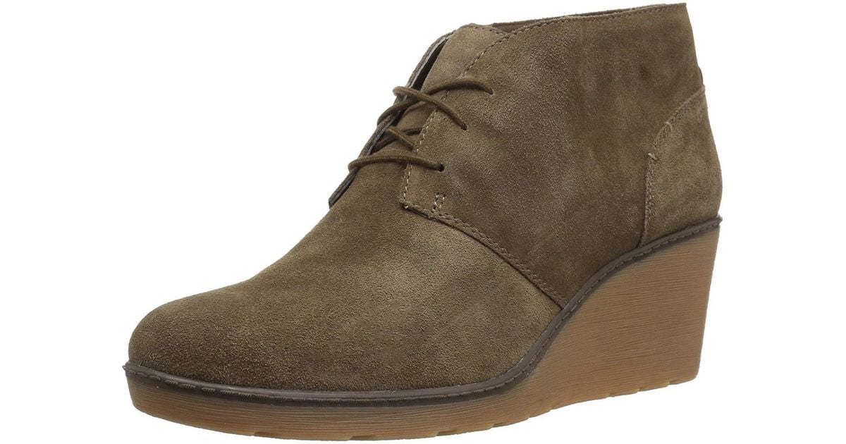clarks collection women's hazen flora wedge booties