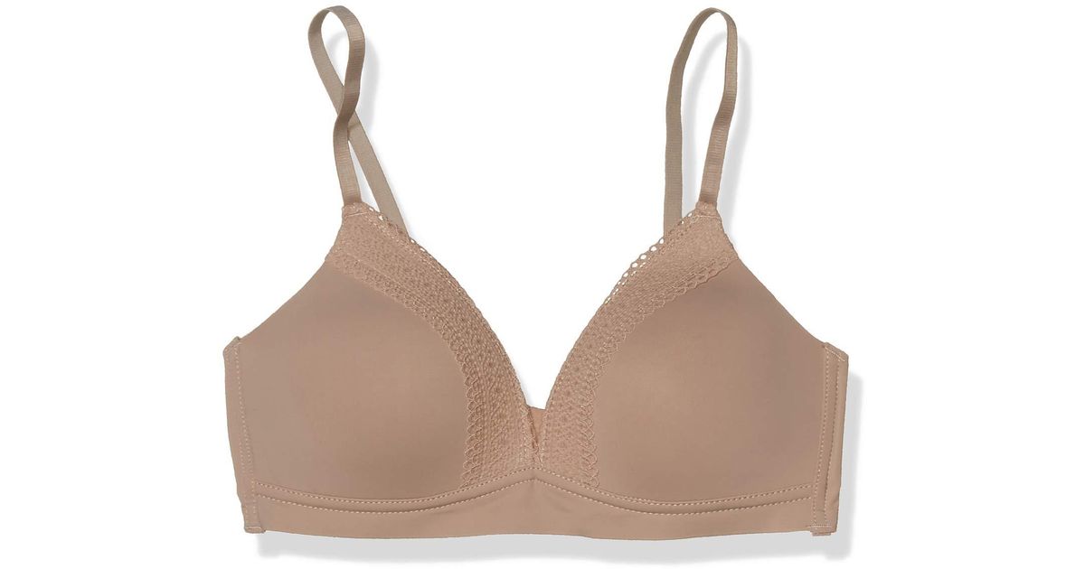 Lucky Brand Wire-free Comfort Bra in Natural