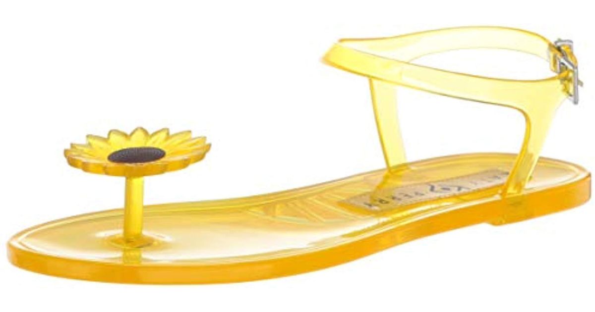 sunflower yellow sandals