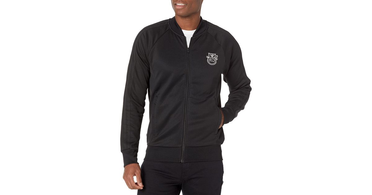 adidas Originals Andre Saraiva S Superstar Track Top in Black for Men | Lyst