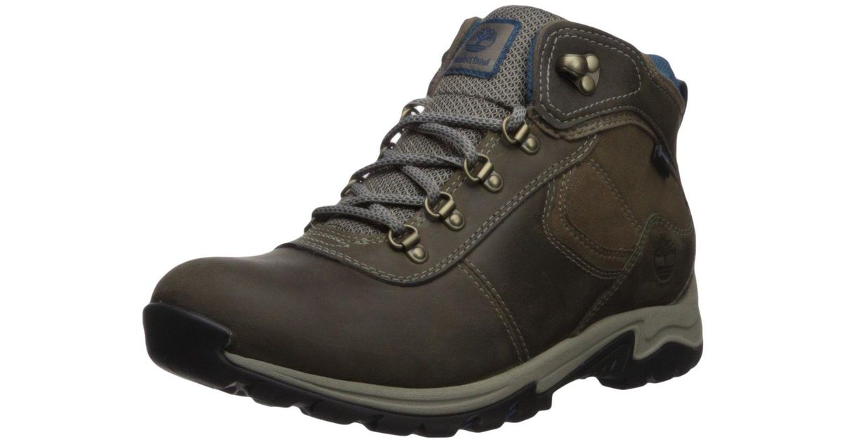 Timberland Leather Mt. Maddsen Mid Lthr Wp in Gray - Save 10% - Lyst