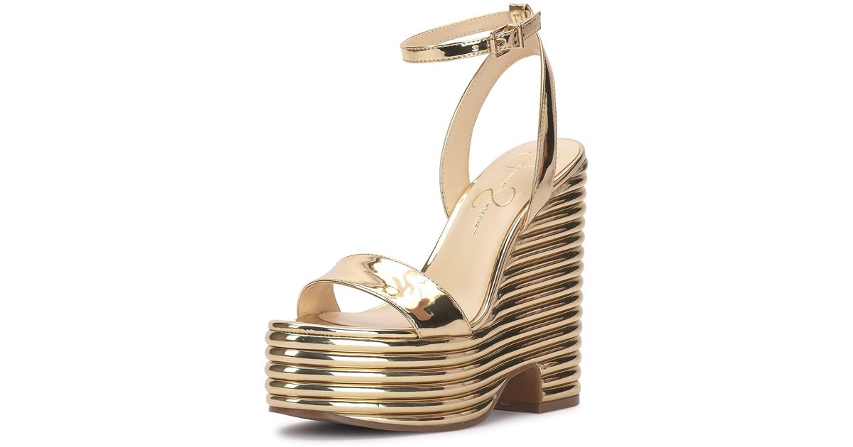 stilla platform wedge flip flop jessica simpson