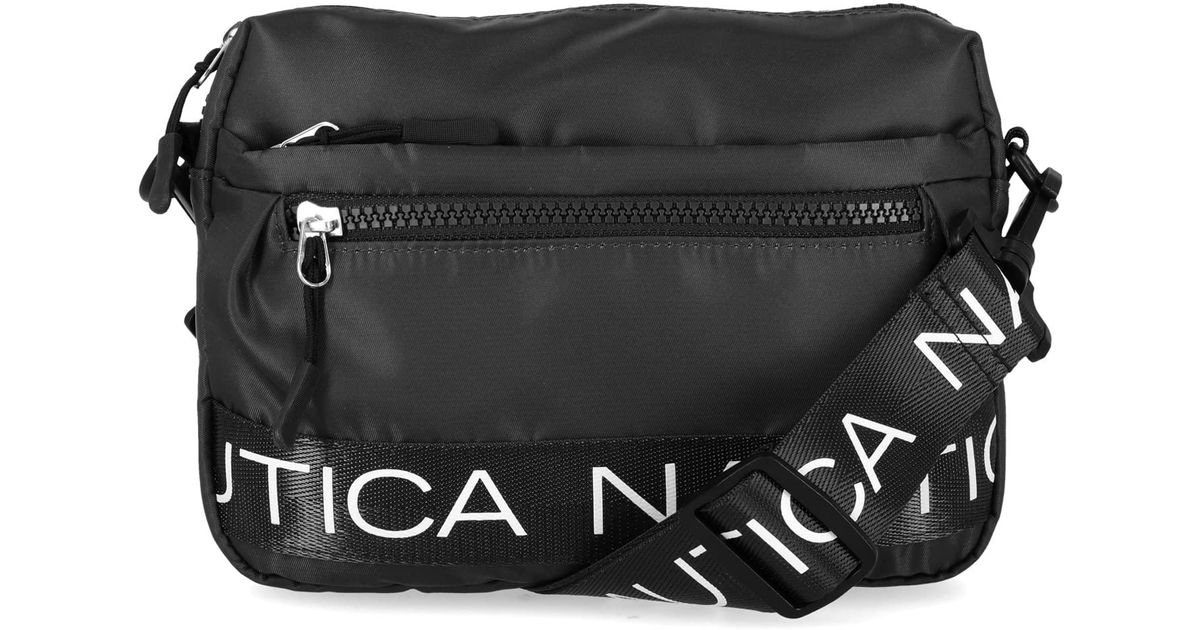 Nautica S Nylon Bean Bag Crossbody/belt Bag With Adjustable Shoulder