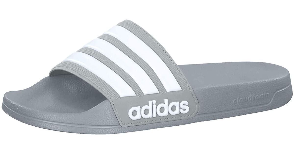 adidas sliders grey