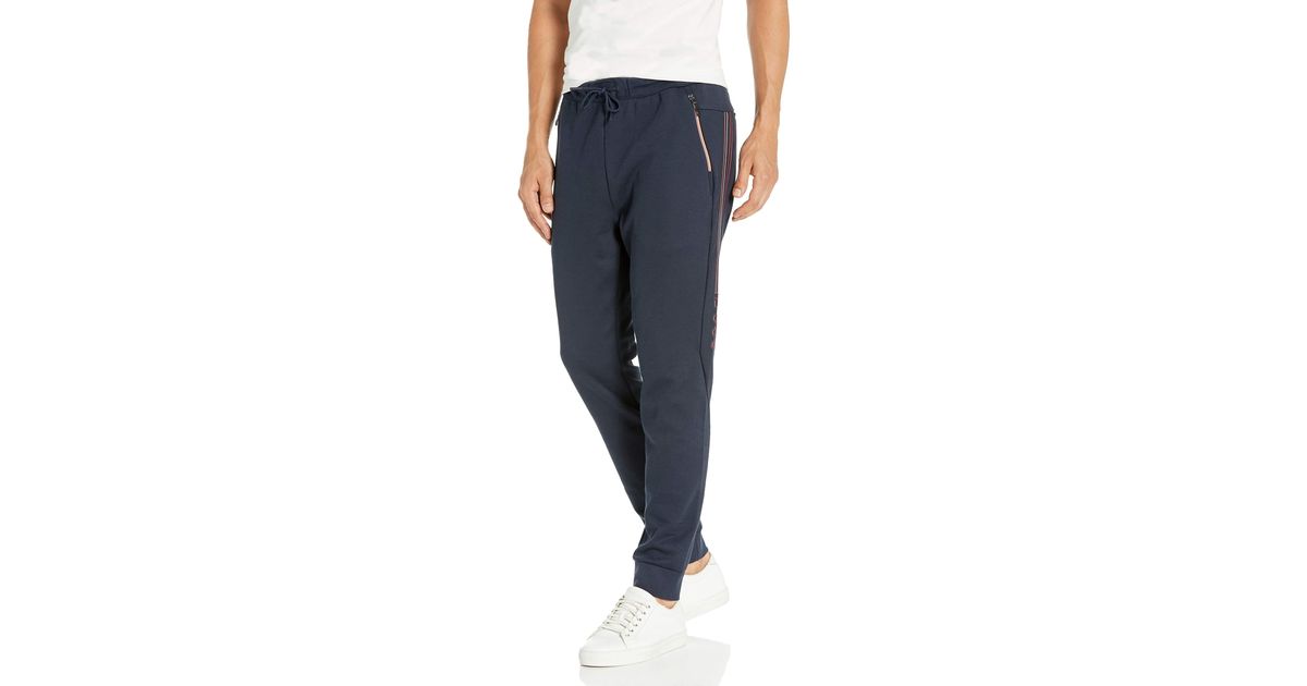 hugo boss joggers with zip pockets