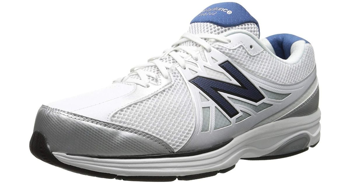 new-balance-847-v2-walking-shoe-in-white-navy-gray-for-men-save-1