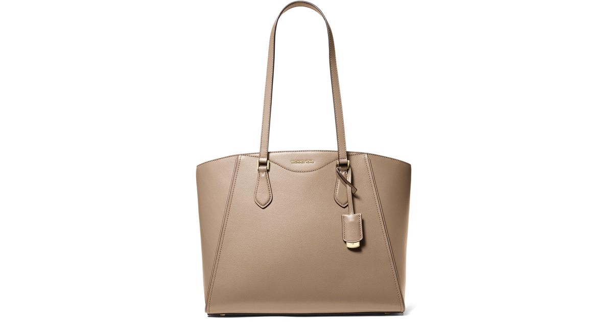 Michael Kors Taryn Large Multi-functional Top-zip Tote Bag in Natural ...
