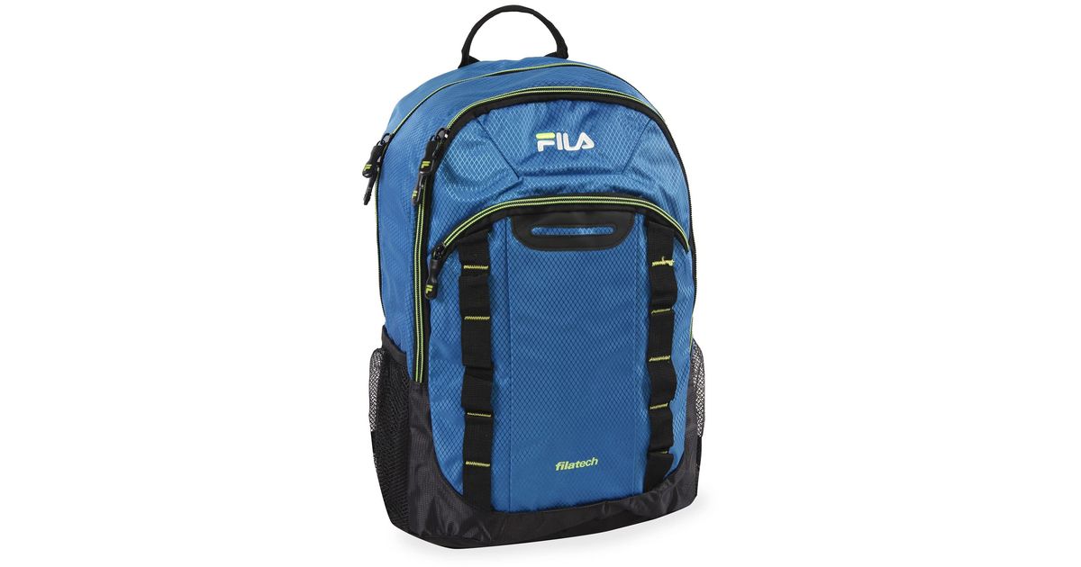 fila blue backpack
