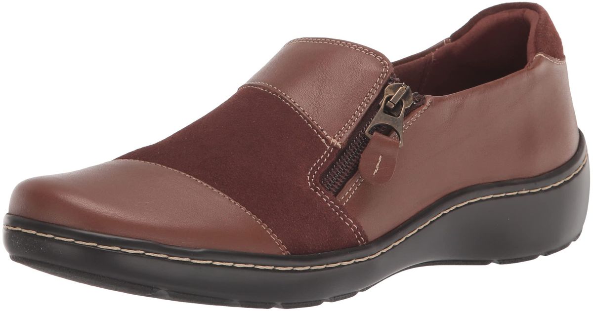 Clarks Leather Cora Harbor Loafer in Black Lyst UK