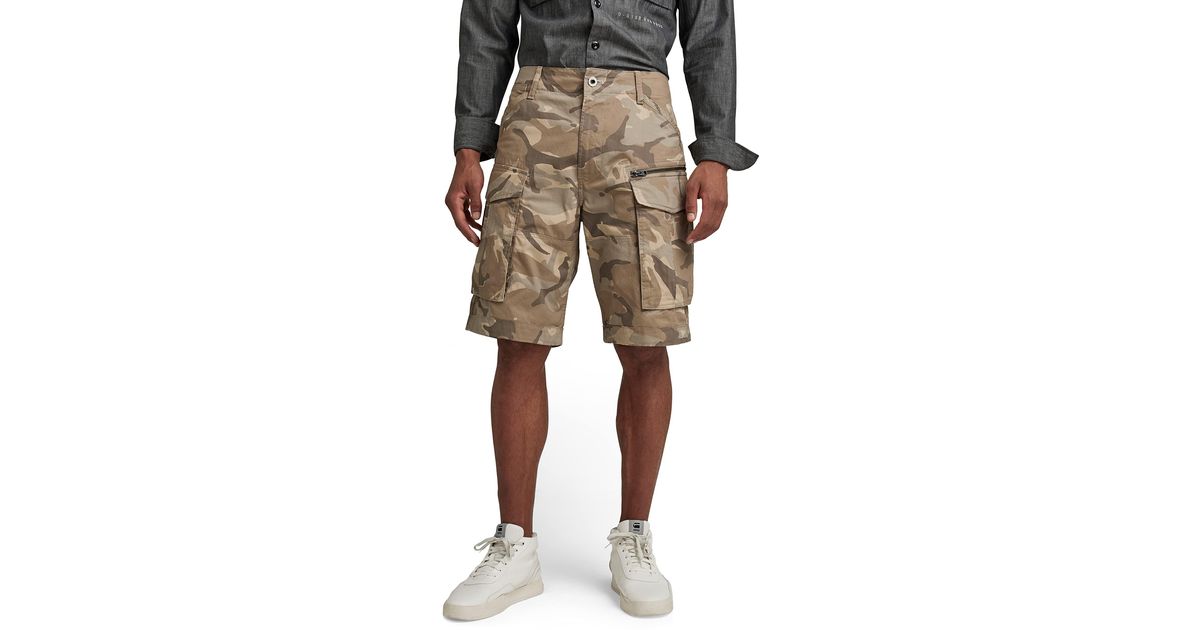 G star rovic camo shorts 2025