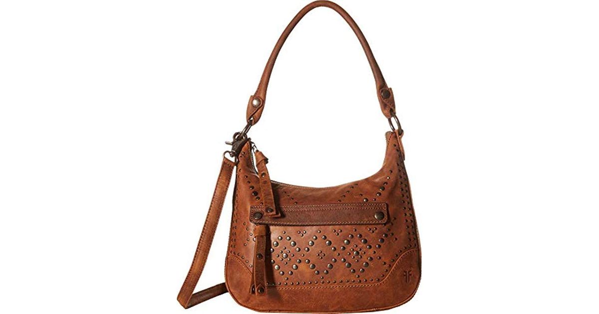 frye studded handbag