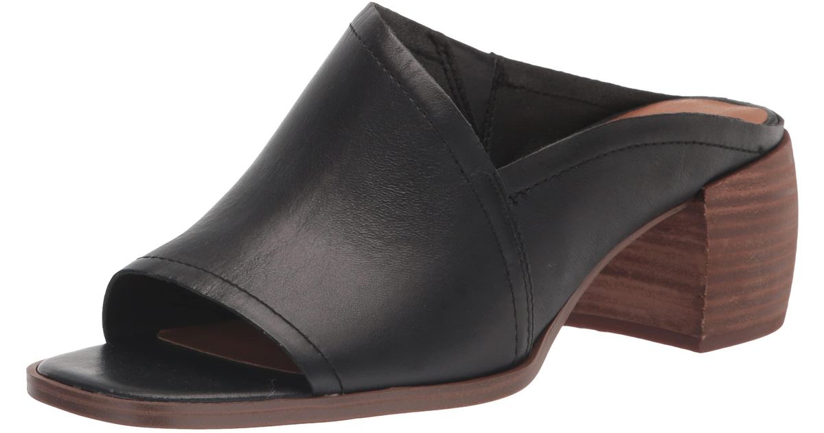 Lucky Brand Jemie Mule Sandal Heeled in Black Lyst