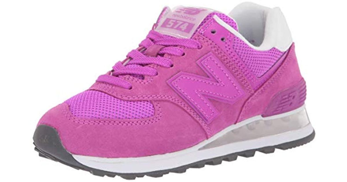 new balance 574 voltage violet