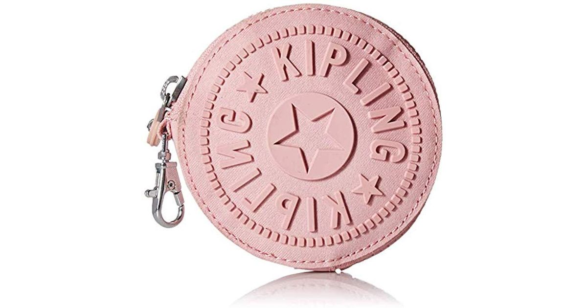 Kipling Marguerite Coin Purse, Multi Use Pouch, Zip Closure in Pink Lyst