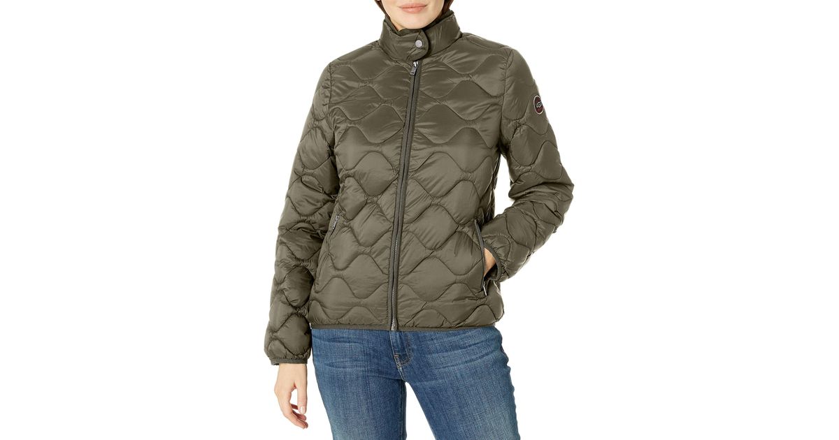 UGG Selda Packable Quilted Jacket in Green | Lyst