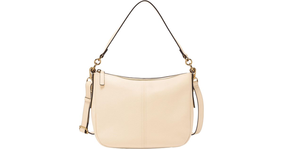 Fossil Jolie Crossbody in Natural Lyst