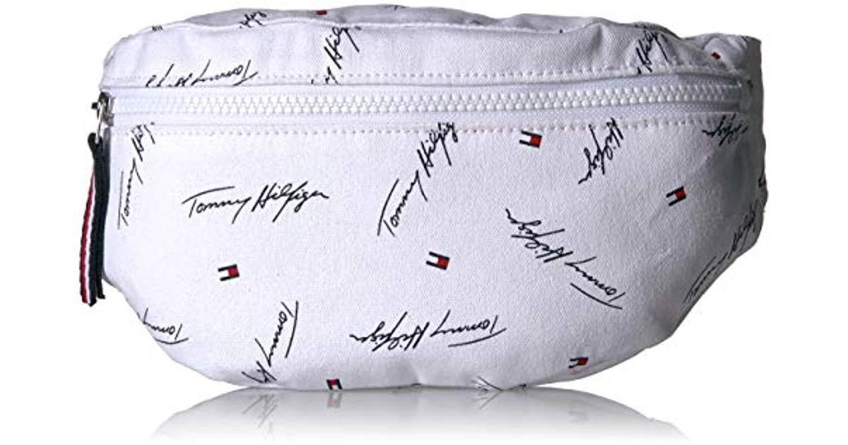 White Tommy Hilfiger Fanny Pack Online Hotsell, UP TO 57% OFF |  agrichembio.com