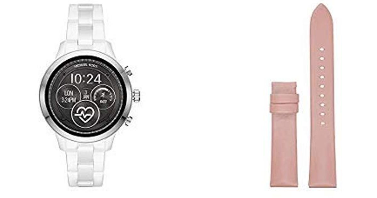 michael kors ceramic smartwatch