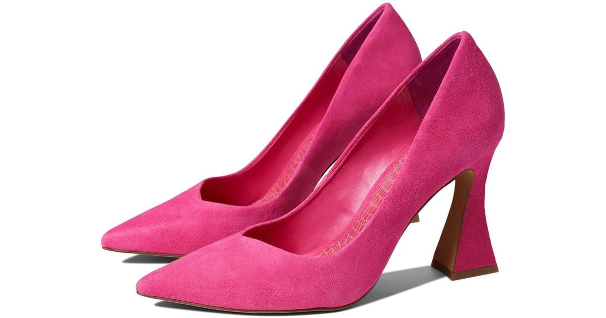 Vince Camuto Footwear Akenta Flare Heel Pump in Pink Lyst