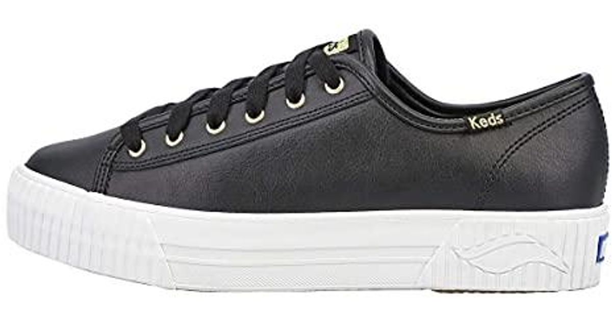 Keds Womens Triple Kick Amp Sneaker in Black Lyst