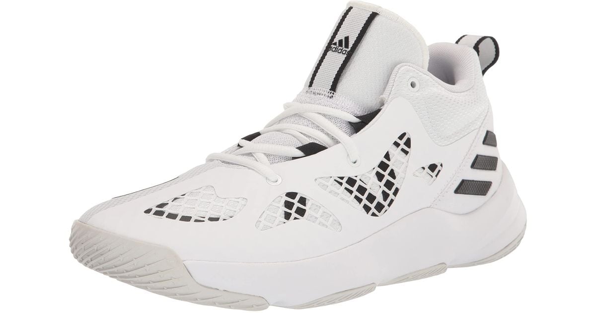 adidas Rubber Pro N3xt 2021 Basketball Shoe in White (Black) Save 3 Lyst