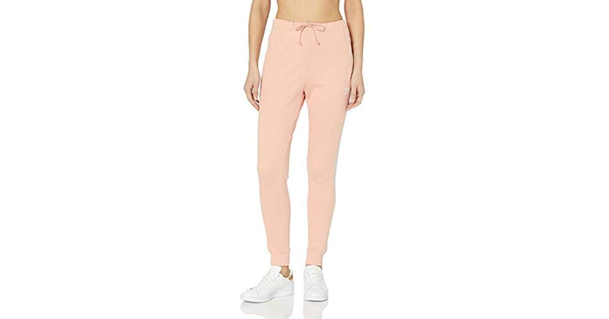 regular cuffed track pants adidas