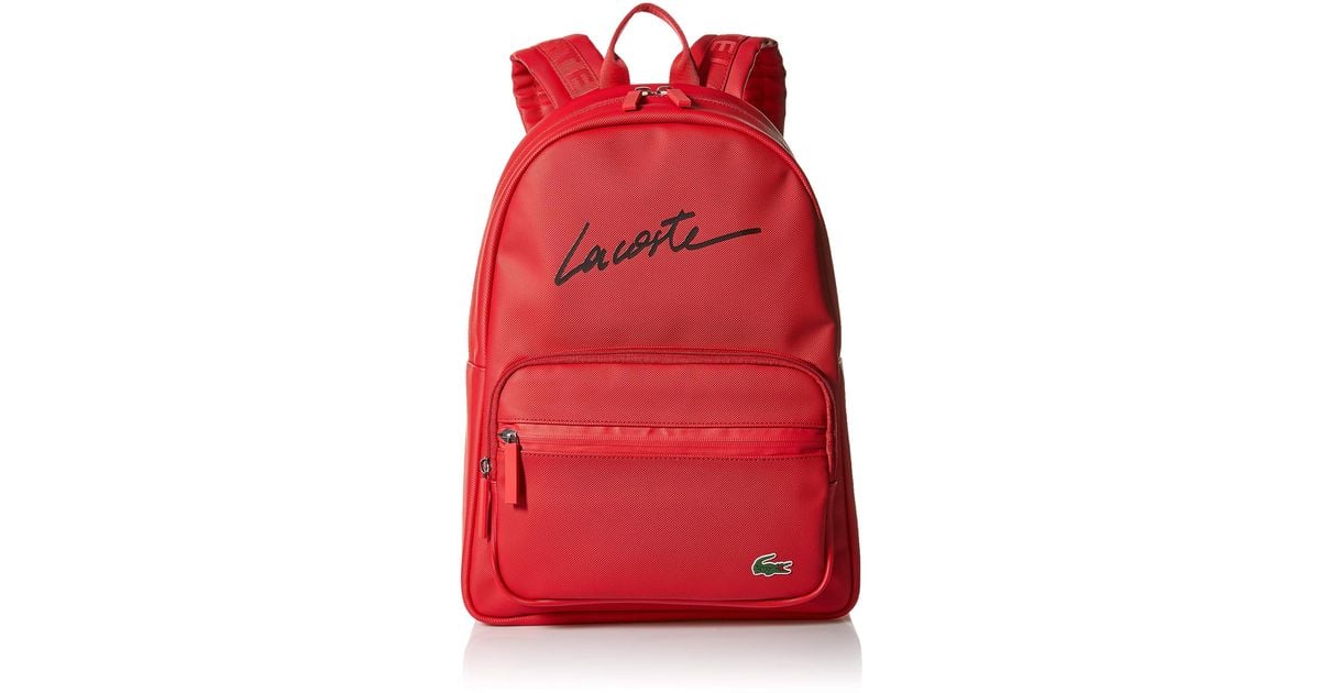 Lacoste L1212 Concept Lettering Red for | Lyst
