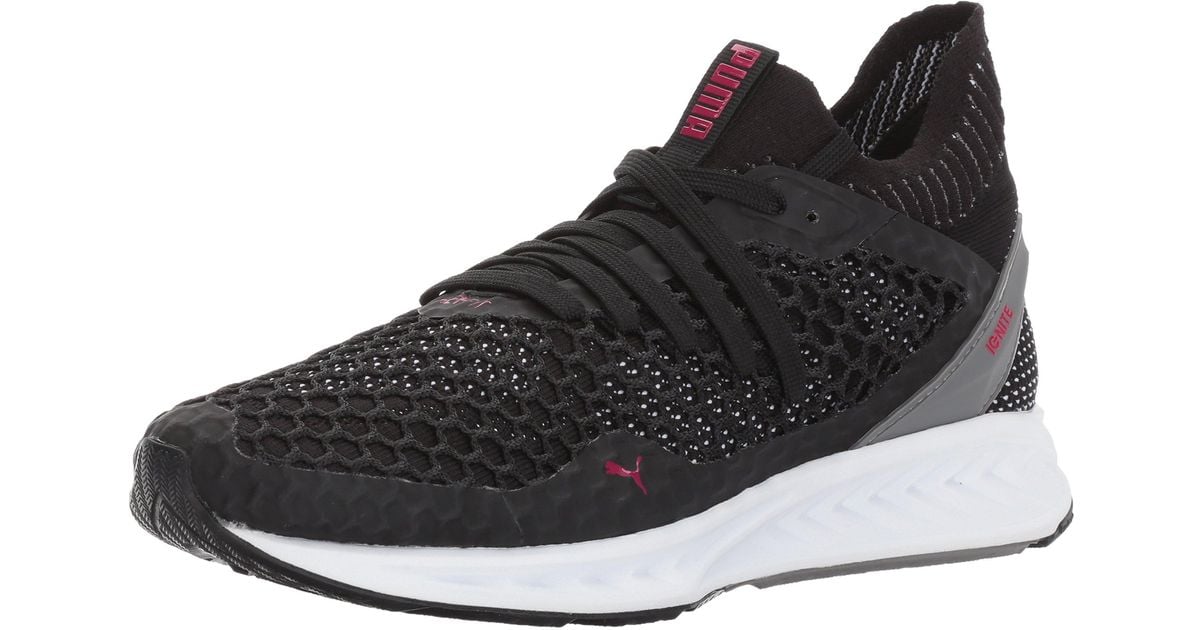 puma ignite netfit black