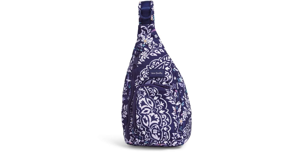Vera Bradley Recycled Lighten Up Reactive Mini Sling ...