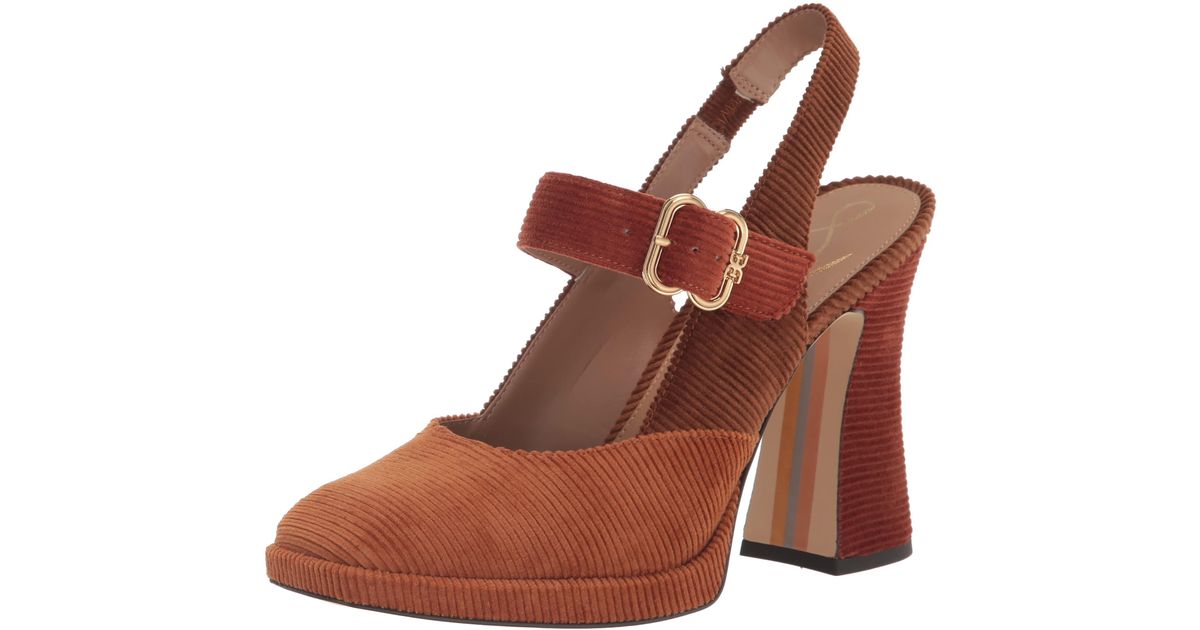 Sam Edelman Jildie Platform in Brown | Lyst