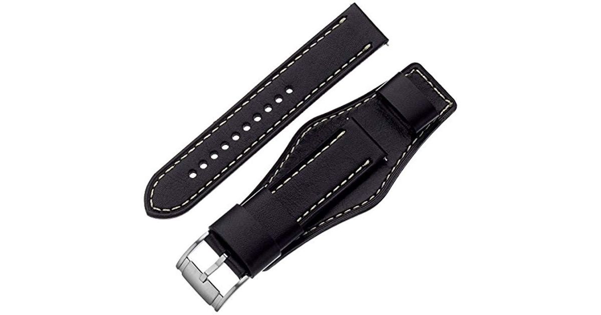 Fossil S221241 22mm Leather Calfskin 