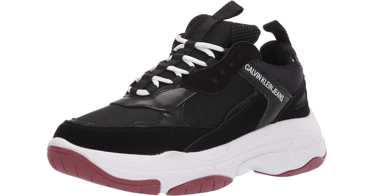 calvin klein marvin chunky trainers