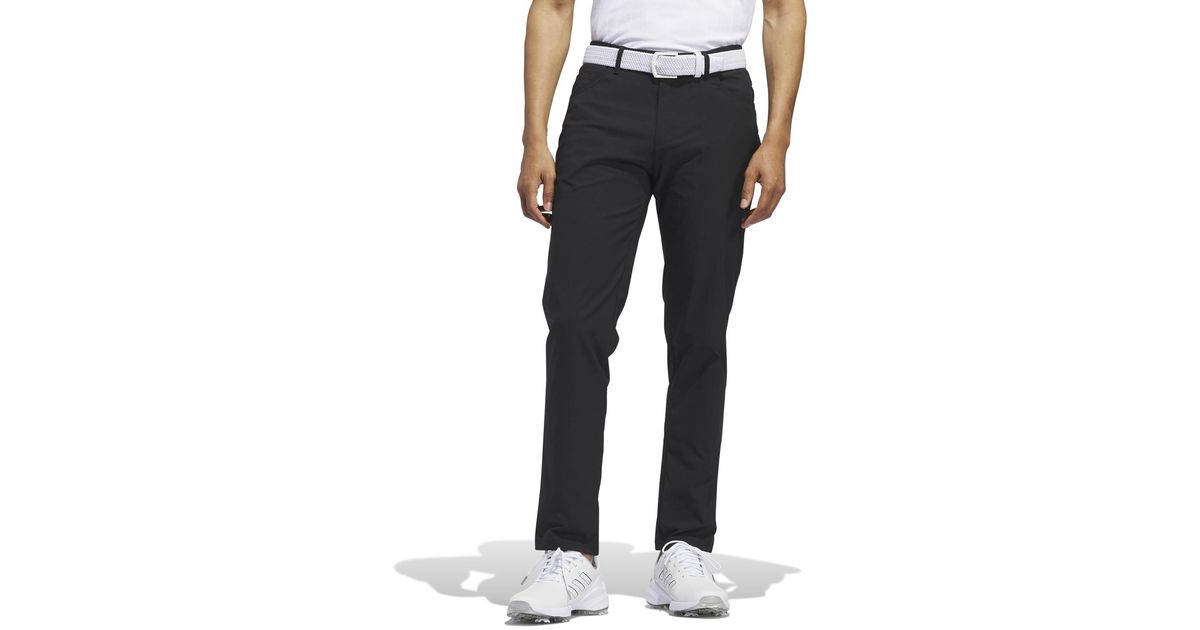 adidas Ultimate365 5-pocket Pants in Black for Men | Lyst