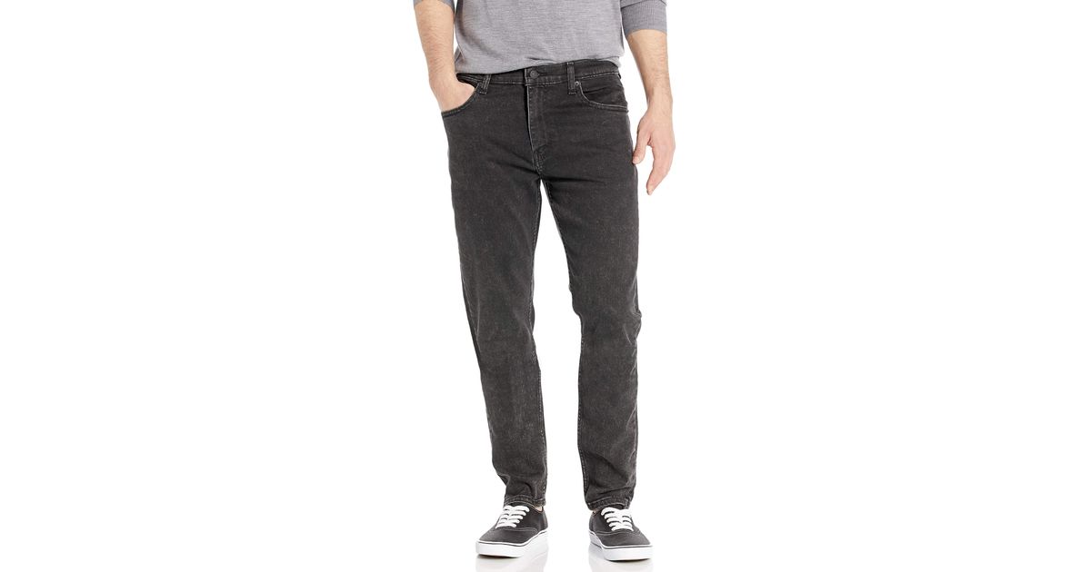 Levi's Denim 512 Slim Taper Fit Jeans, Huggy - Stretch, 32w X 30l in Black  for Men - Save 62% | Lyst