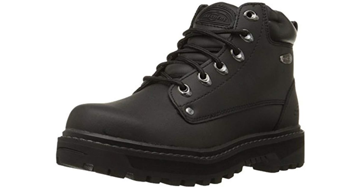 Skechers Leather Pilot Utility Boot in Black for Men Save 22 Lyst