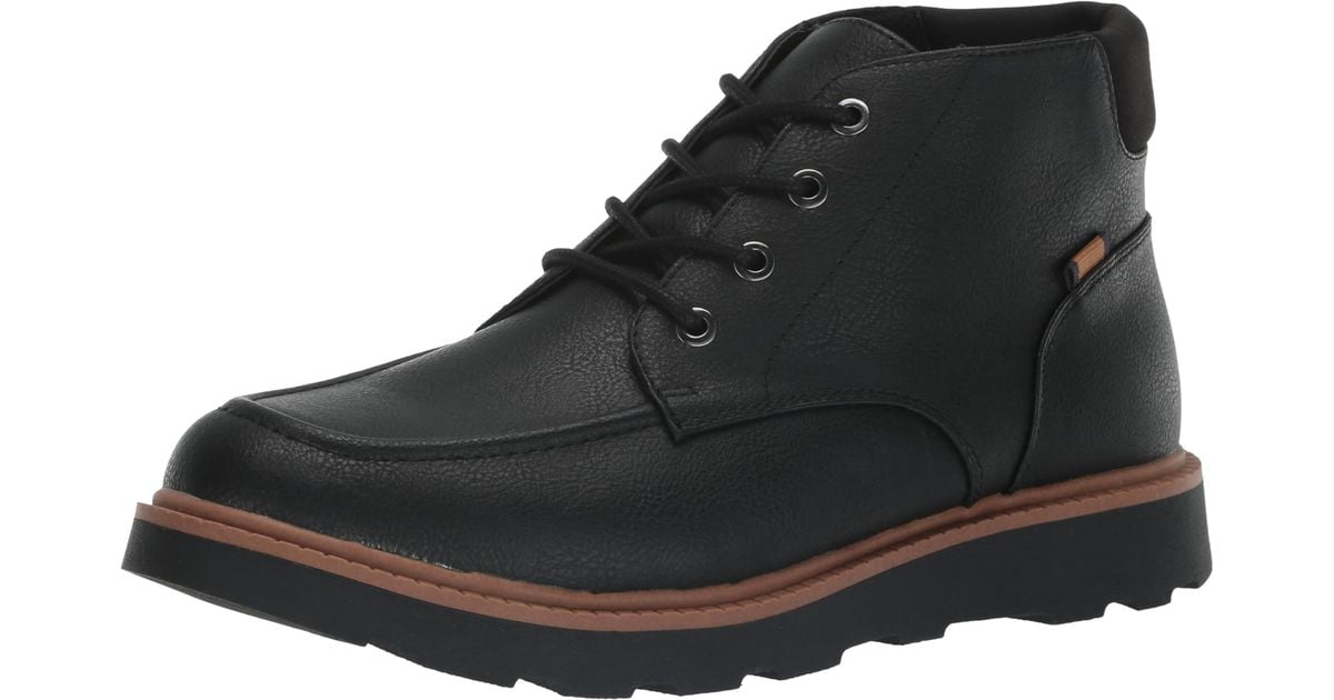 Dr. Scholls Dr. Scholl's S Maplewood Chukka Ankle Boot Black Smooth 8.5 ...