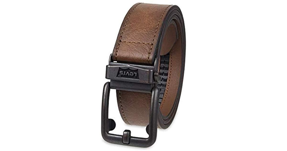 Levi's Perfect Adjustable Click To Fit Belt in Brown for Men | Lyst