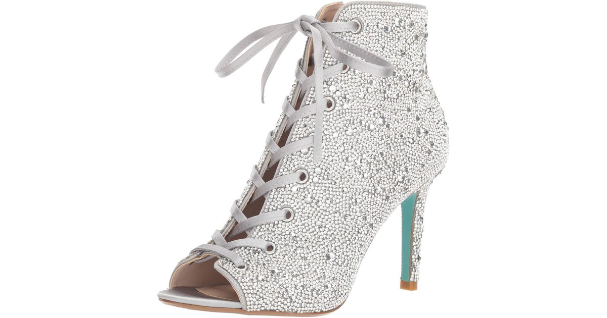 blue by betsey johnson silver