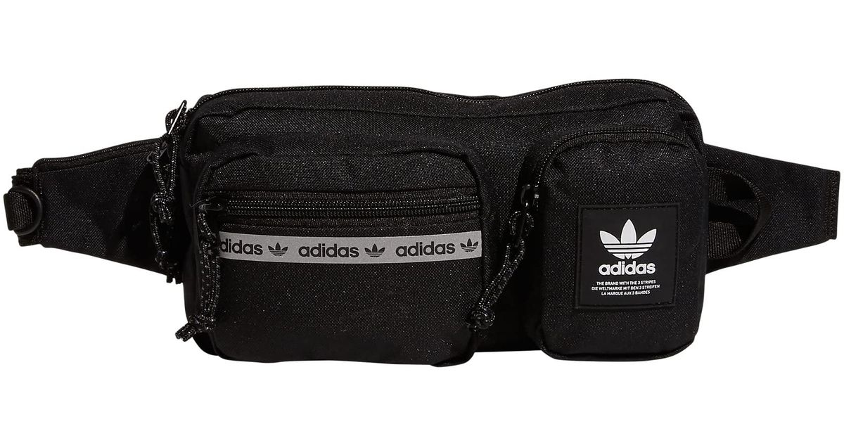 adidas Originals Originals Rectangle Crossbody Bag in Black | Lyst